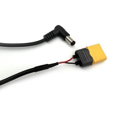 China High Quality XT60 Equipment Connectors To DC 5521 Plug Cord Battery Charging Cable Power Cable for sale