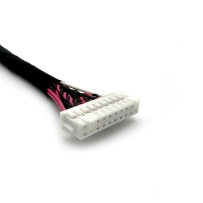 China Custom Computer OEM LCD Ribbon Cable Connector Electrical Wire Harness For Monitor for sale