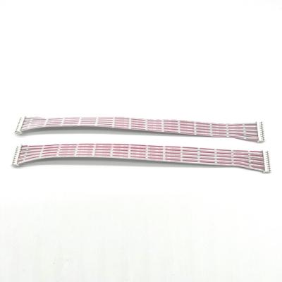 China Custom Flat Flexible Electronic Jst Xh 2.54mm PH Cable 9pin 10 Pin 11pin Extension Wire for sale