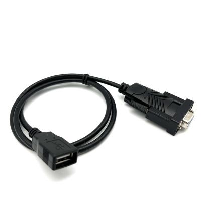 China Computer Long Life Time DB 9pin RS232 Cable USB Adapter For Program for sale