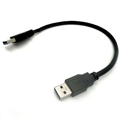 China High Quality COMPUTER USB 2.0 Data Cable Type A Male To Male Extension Cable For Radiator Webcam Car Mp3 Camera for sale