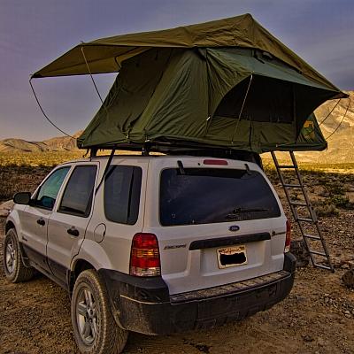 China Extended Type Hard Shell Rooftop Tent Vertical Top ABS Type Two Side Car Tent Roof Top Tent Hard Top Roof Tent Hard Shell for sale