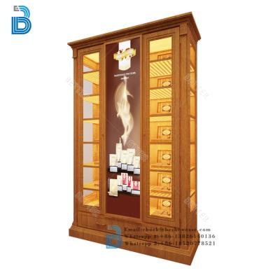 China Viable wooden design of retail store display stand and store cigarette display rack for sale for sale