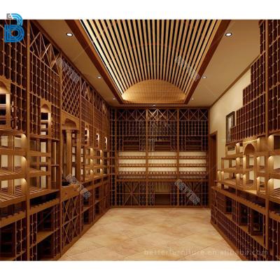 China 2020 Viable High End Wine Display Rack For Store Displays for sale