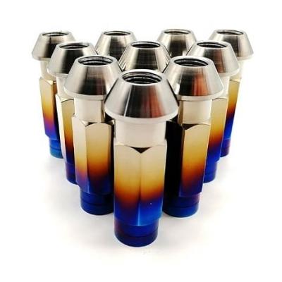 China General Industry Wholesales Titanium Alloy M12 M14 Titanium Lug Nuts for sale