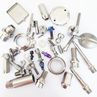 China Titanium Customized Titanium Metal CNC Machining Titanium Parts for sale