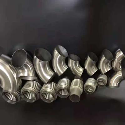 China ISO/CE Titanium Exhaust Bends 2.75 Inch Exhaust Elbow 70 x 1.2mm for sale