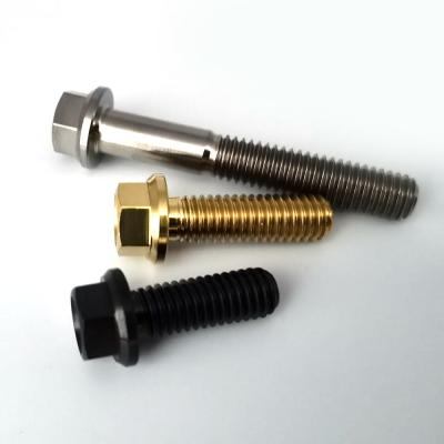 China ISO/CE Wholesale Customized Size Forge Bright Titanium Alloy Titanium Fastener For Motorcycle for sale