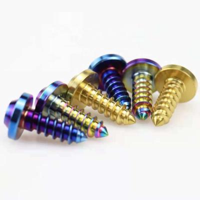 China Industry General Titanium Alloy Torx Head Self Tapping Screws Bolts For Motorcycle In Stock for sale