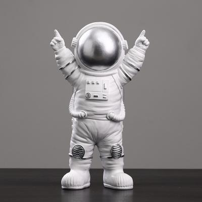 China China Resin Open Statue Animal Luxury Figure Figure Balloon Tray Decoration Home Life Size Astronaut ODM Astronaut Life Size Astronaut for sale