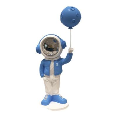 China China Resin Open Statue Animal Luxury Figure Figure Balloon Tray Decoration Home Life Size Astronaut ODM Astronaut Life Size Astronaut for sale