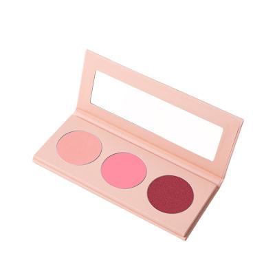 China OEM waterproof vegan and cruelty free blush high dye blush palette private label high dye private label blush for sale