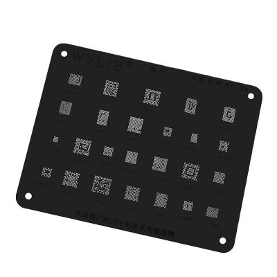 China WL-54 BGA Reballing Chip Stencil WL-54 MT6176V MT6169V MT6158A HI1102 HI1101 MT6331P MT6329A HI6523 MT6628QP HI6551 HI6421GFC for sale