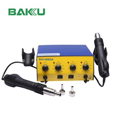 China NEW home use BAKU bga hot air smd rework soldering station BK-602A for sale