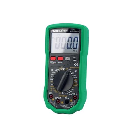 China Home Appliance Repair BAKU BK-890B Electrical Voltmeter Backlight High Anti-burning Small Digital Display Electrical Multimeters for sale