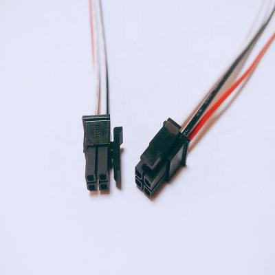 China For PCB Connection Molex Micro-Fit 3.0 43025 2/4/8 Pin 3.0mm Pitch Connector Wiring Harness for sale