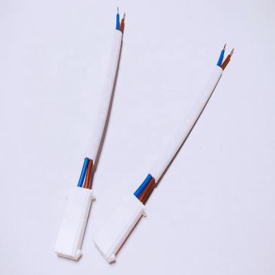 China For PCB Connection RVV Cable 2x0.75mm2 with AMP 172233 Female Connector for sale