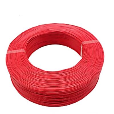 China UL1007 Overhead Connection AWM/A.W.G. Internal Tinned Copper Red Cable 22 PVCs for sale