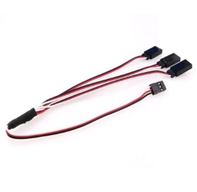 China For JR Futaba Futaba servo seat belt y-type cable PCB connection to JR straight line for RC motor connector for sale