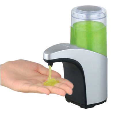 China Foam Plastic Automatic Soap Dispenser Liquid Touchless Sensor Hand Battery Operated Bathroom Soap Dispenser for sale