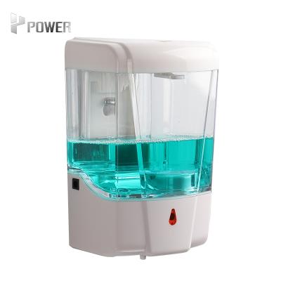 China Large Volume Refillable Hand Sanitizer Dispenser Foam Hand Soap Dispenser Plastic Touchless Automatic Soap Dispenser for sale