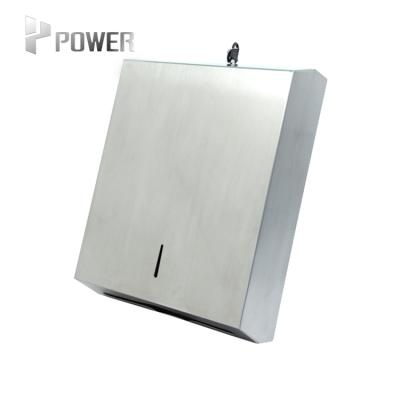 China To Hold Full Fold Toilet Tissue C Paper Towel Cutter Dispenser Stainless Steel Lock for sale