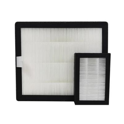 China H11 H12 H13 H14 Replacement HEPA Panel Filter Cloth Activated Carbon Home Use Customized Air Purifier Replacement for sale