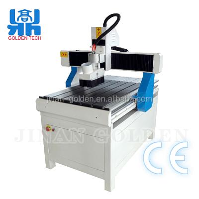 China Small Size CNC Engraver Metal Working Machine/Cutting Table Frame Wood Metal and Non Metal Materials GT-B6090 for sale