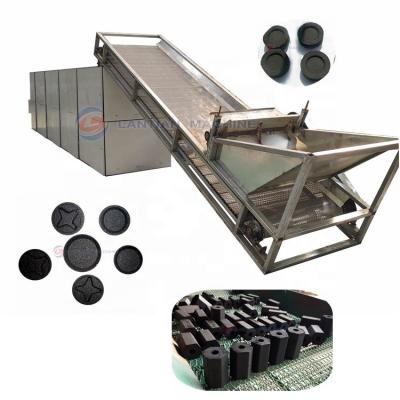 China Continuous Automatic Belt Dryer Shisha Machine Charcoal Briquette Dryer Machine for sale