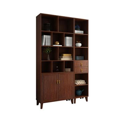 China Expandable Modern Luxury Wooden Bookshelf Bookcase MDF Study Room Bookcase Wooden Bookcase for sale