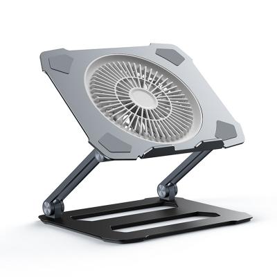 China Computer Notebook Cooling Pad with Single Large Fan Multi-Angle Fit Laptop Stands iPad Stand for sale