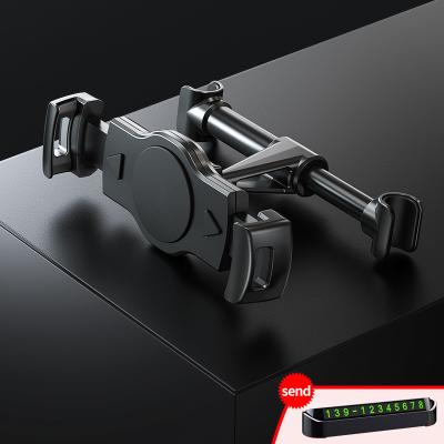 China Hot-selling Aluminum Adjustable Car Mounts Back Seat Cars Mobile Phone Holders Very Portable for sale