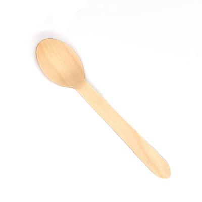 China Home Hotel Restaurant Spoon Knife Fork Wooden Flat Dinnerware Set Disposable Wooden Cutlery Set for sale