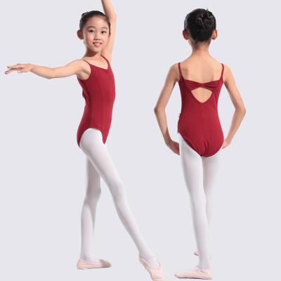 China 11524110 Bowknot Kids Dance Leotards Ballet Leotards for sale