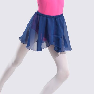 China 11524401Cross Skirt Ballet Dance Pull on Chiffon Ballet Skirt for sale