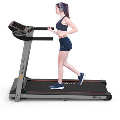 China Fitness Home Equipment Mini Home Use Protection Walking Armrest Folding Treadmill Low Price Zwift Indoor Smart App for sale