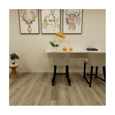 China Durable Rustic Waterproof NO Formaldehyde Eco Friendly PVC SPC Vinyl Wood Plank Flooring CE for sale