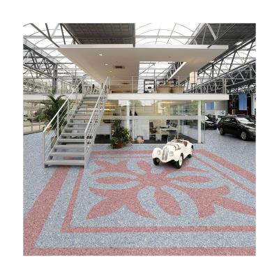 China Modern Antistatic Durable Waterproof Non Slip Homogeneous Floor Tile PVC Vinyl Rolls For Surgery Room for sale