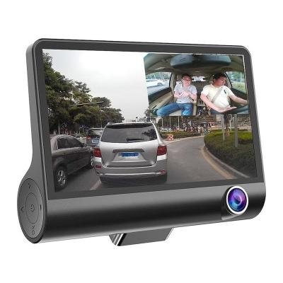 China Hot Sale Rear View Mirror Car DVR AMAZONE 4 Inch 3 Car DVR Camera Dash Cam for sale