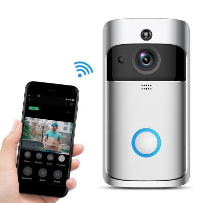 China Modern Hot Sale 2 Way CCTV 2 Way 220v CCTV Security Smart Wifi Video Doorbell Modern Audio Video Wireless IP Camera Doorbell for sale