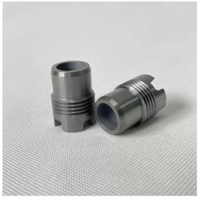 China Wear Resistant Solid Cemented Tunsgen Carbide Thread Nozzle For Petroleum Industry for sale