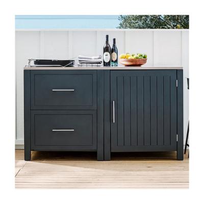 China Modulaire Bbq Gasfornuis Buitenkeukenkasten Dubbele Deur Te koop