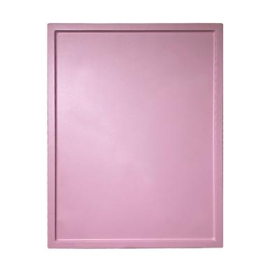 China Roze Hoge Vlakke de Keukenkastdeuren van Beëindigenshaker interior cabinet door panels Te koop