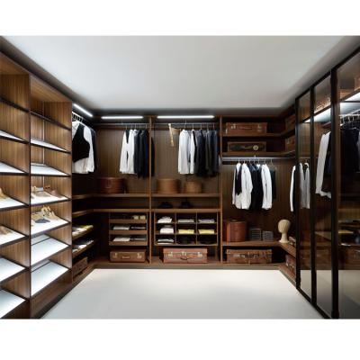 China Walk In Modern Wardrobe Closets Bedroom Furniture for sale