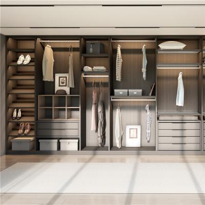 China Modern Walk In Closet Minimalist Closet Modern Wardrobe Closets for sale