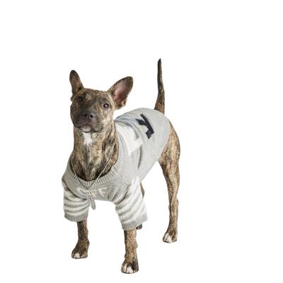 China Wholesale Viable Amazon Dog Gray Thickened Sweater With Minky Like Hot Dog Cat Jacket Coats Or Soft Fashion Sweater Apparel for sale