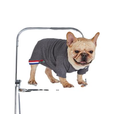 China Wholesale Gray Dog Cat Turtleneck Sweater LikePet Sweater Cat/Dog Viable Pet Clothes For Small Dogs Apparel Puppy Coat Jacket for sale