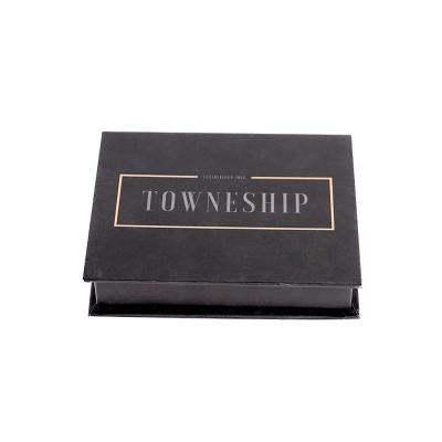 China Recyclable Custom Printed Dark Chocolate Matt Finish Gift Paper Packaging Box With Hard PET Insert Paper Box for sale