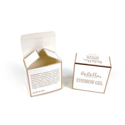 China Factory Cheap Price Recyclable Custom Design Cosmetics Packaging Cardboard Box Face Cream Perfume Retail Package White Paper Box for sale