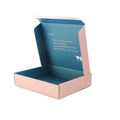 China Recyclable Hot Child Toy Package Mailer Boxes Matt Printing Custom Logo Gift Selling E-commerce Shipping Paper Boxes for sale